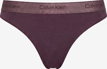 Calvin Klein Underwear Στρινγκ σε λιλά: μπροστά