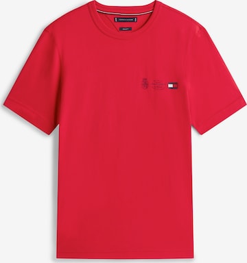 sarkans TOMMY HILFIGER T-Krekls: no priekšpuses
