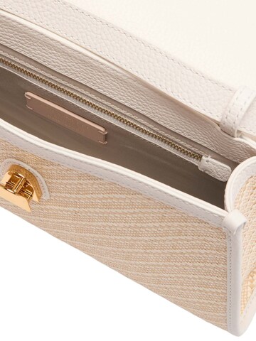 Coccinelle - Bolso de hombro 'COCCINELLE STRAW' en blanco