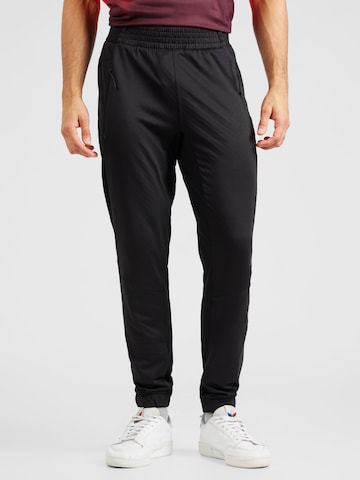 ADIDAS PERFORMANCE Slimfit Sportsbukser 'D4T' i svart: forside