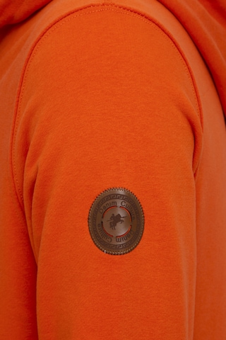Bluză de molton 'Sebastian' de la DENIM CULTURE pe portocaliu