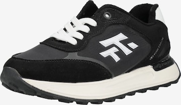 TOM TAILOR Sneakers laag in Zwart: voorkant
