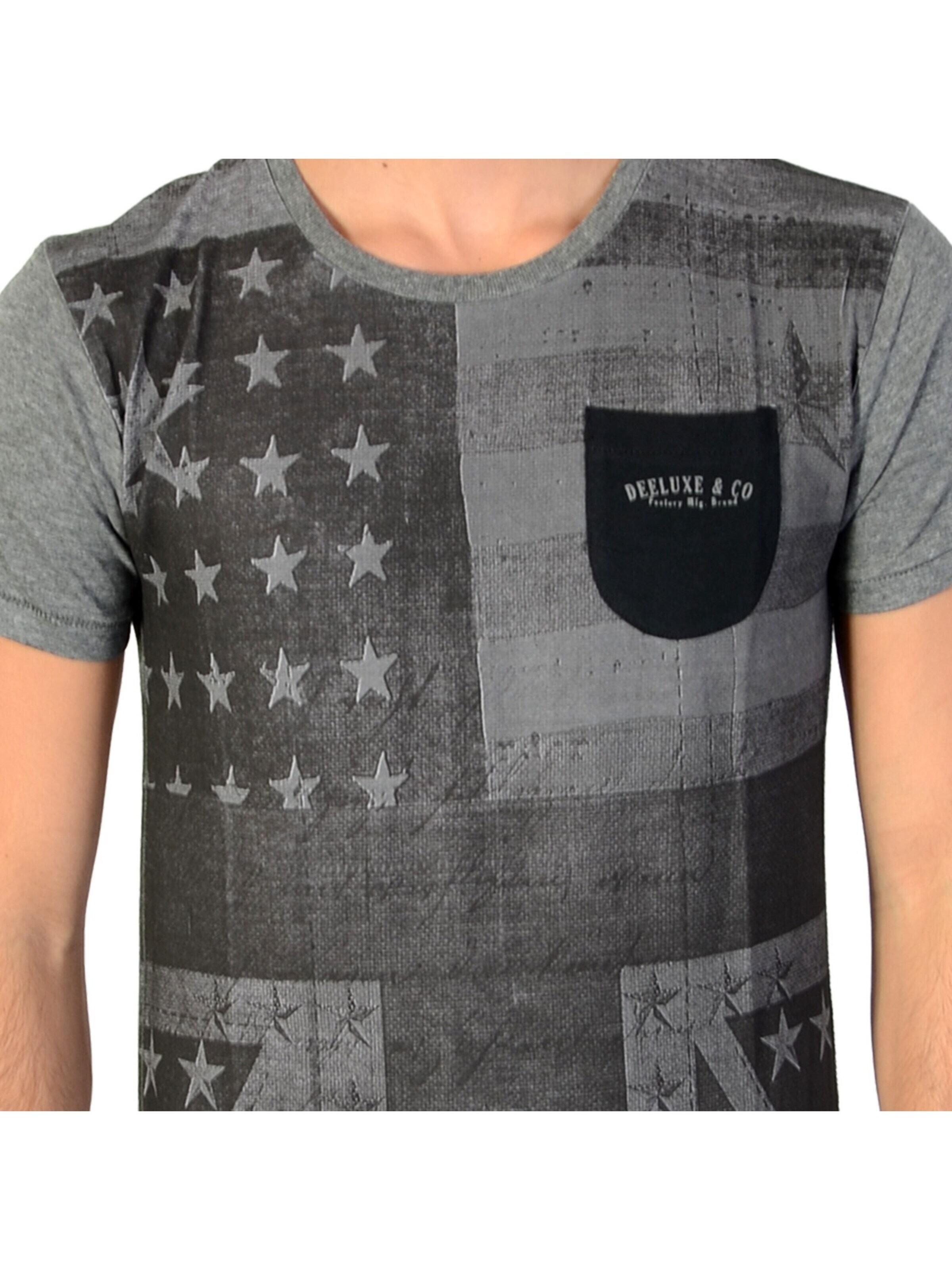 Deeluxe Shirt‌ in Grau