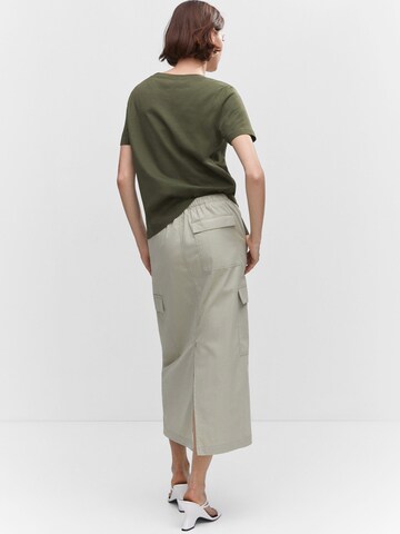 MANGO T-Shirt 'CHALAPI' in Grün