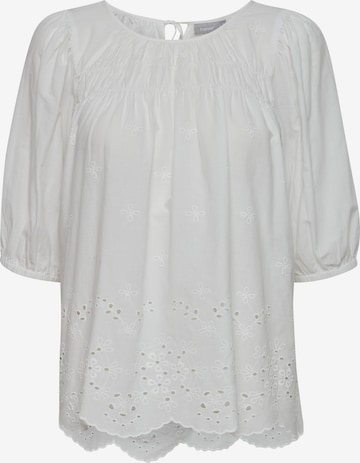 Fransa Blouse 'FRANGI' in Wit: voorkant