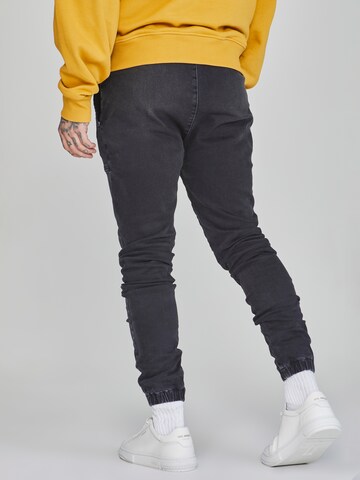 SikSilk Tapered Trousers in Black