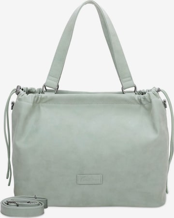 Fritzi aus Preußen Shoulder Bag 'Poppi' in Green: front