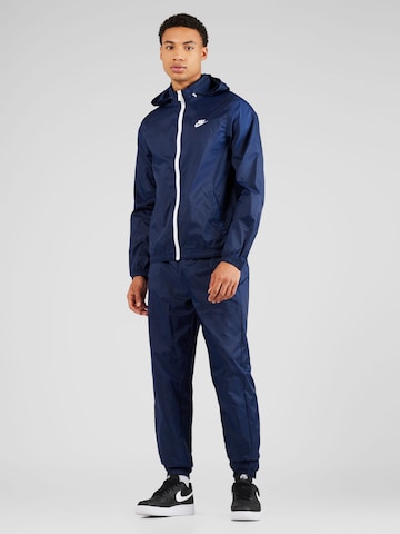 Trening de la Nike Sportswear pe albastru: față