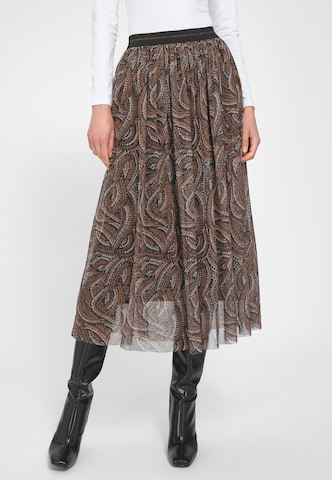 Peter Hahn Skirt in Brown: front