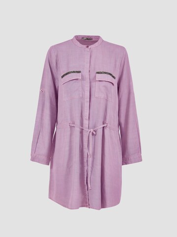 LTB - Vestido camisero 'Elya' en lila: frente