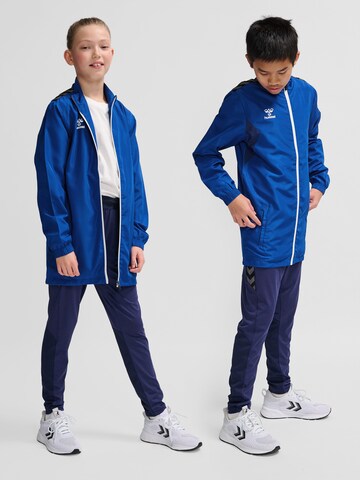 Hummel Sportssweatjakke 'Authentic Pl' i blå: forside