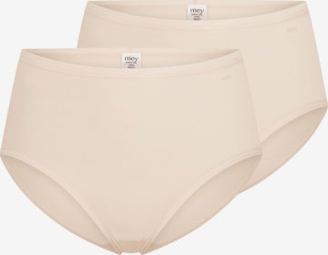 Mey Slip 'Cotton' in Braun: Vorderseite