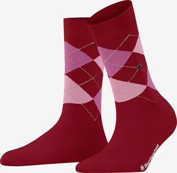 BURLINGTON Socken 'Covent Garden' in Rot: Vorderseite