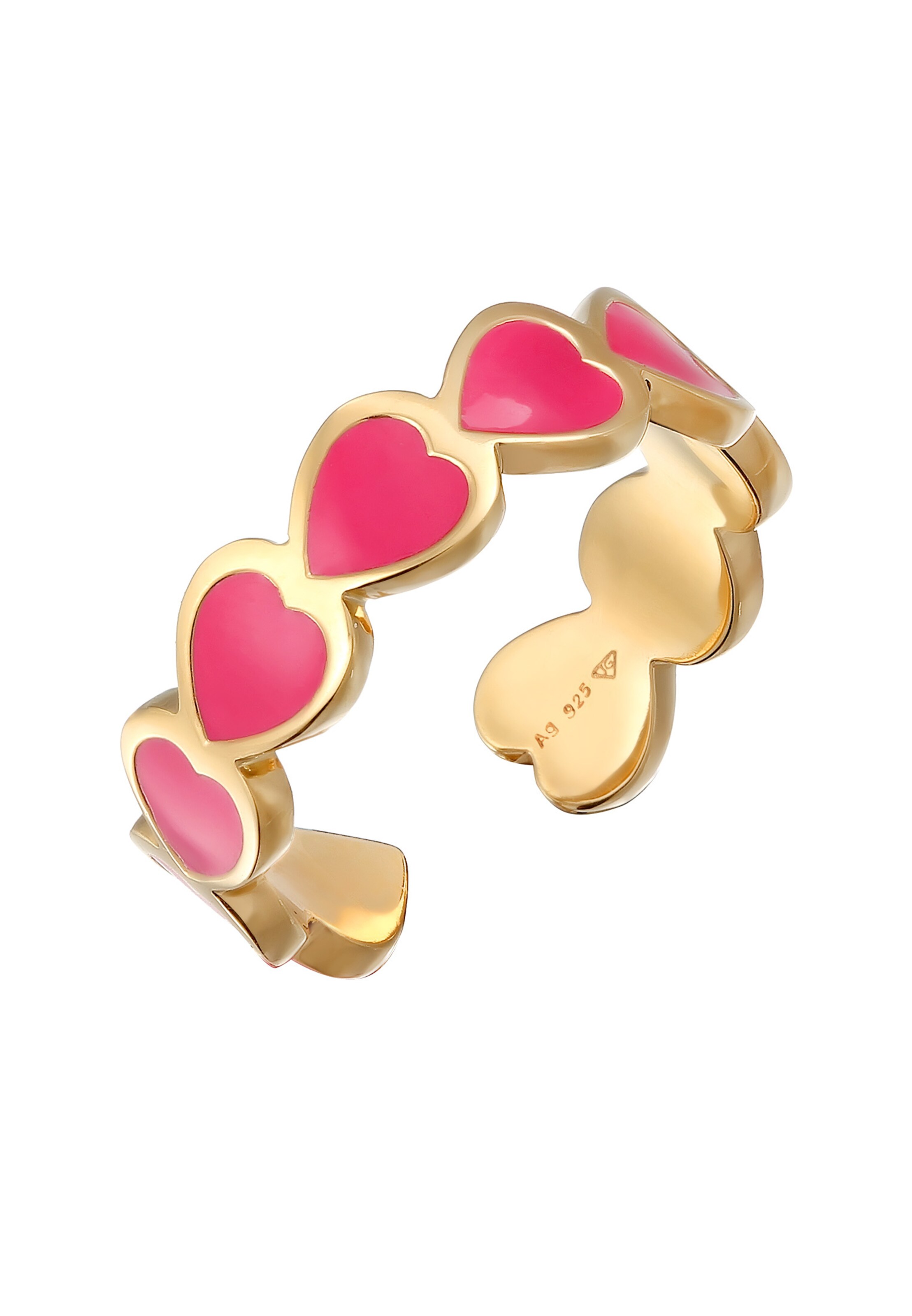 ELLI Ring in Goud: voorkant