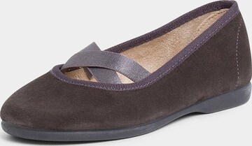 Ballerina di Pisamonas in grigio: frontale