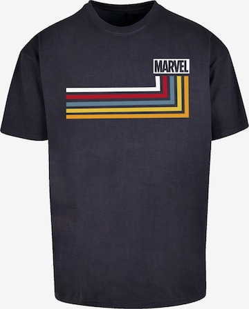 F4NT4STIC T-Shirt 'Marvel Stripes' in Blau: predná strana