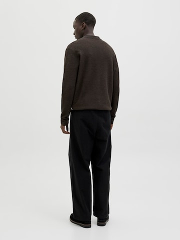 Pull-over 'JJEGEORGE' JACK & JONES en marron