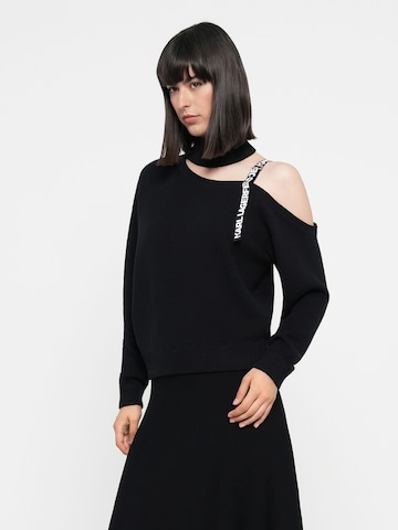 KARL LAGERFELD JEANS Sweater in Black