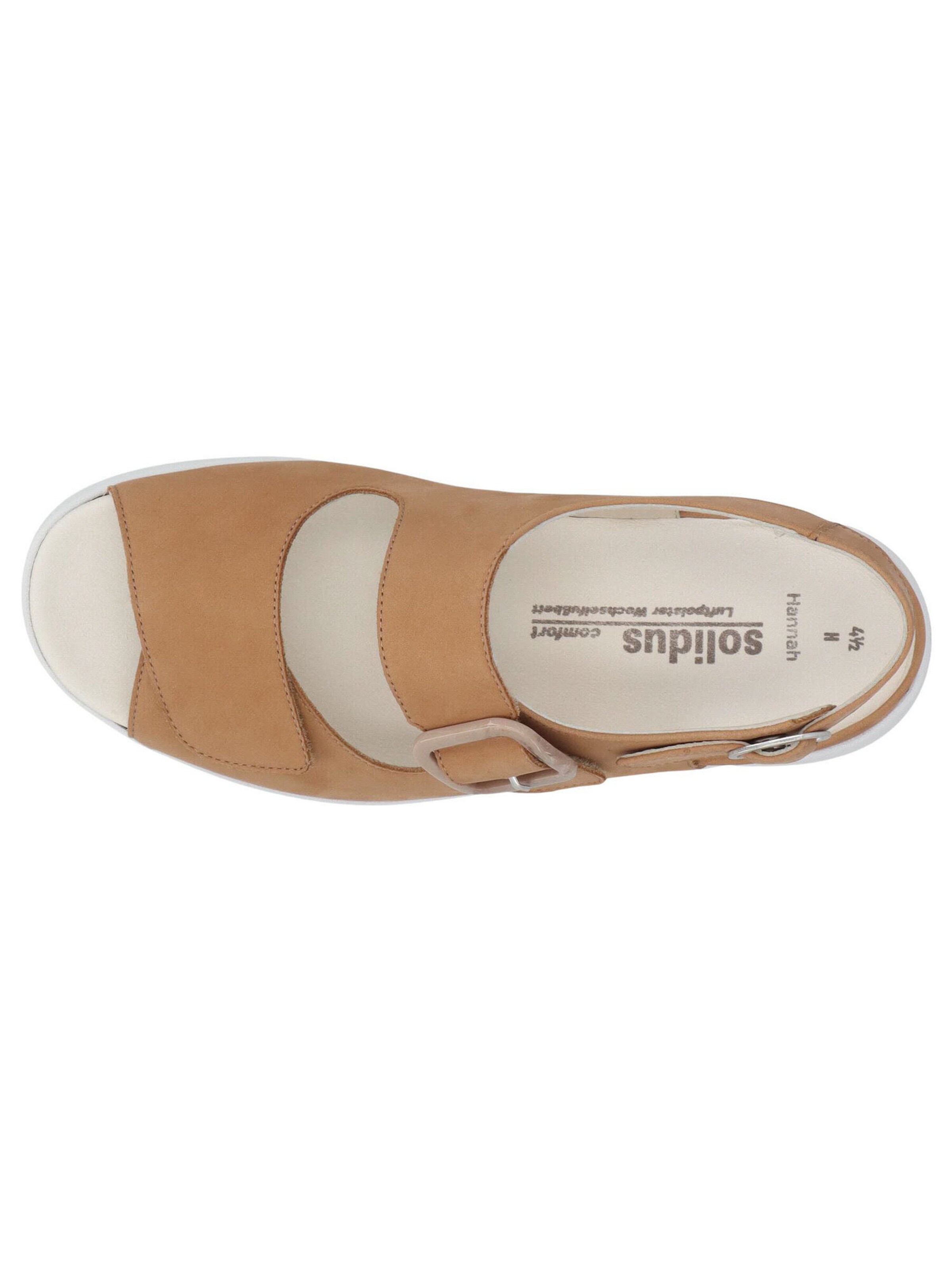 SOLIDUS Sandale 'Hannah' in Beige