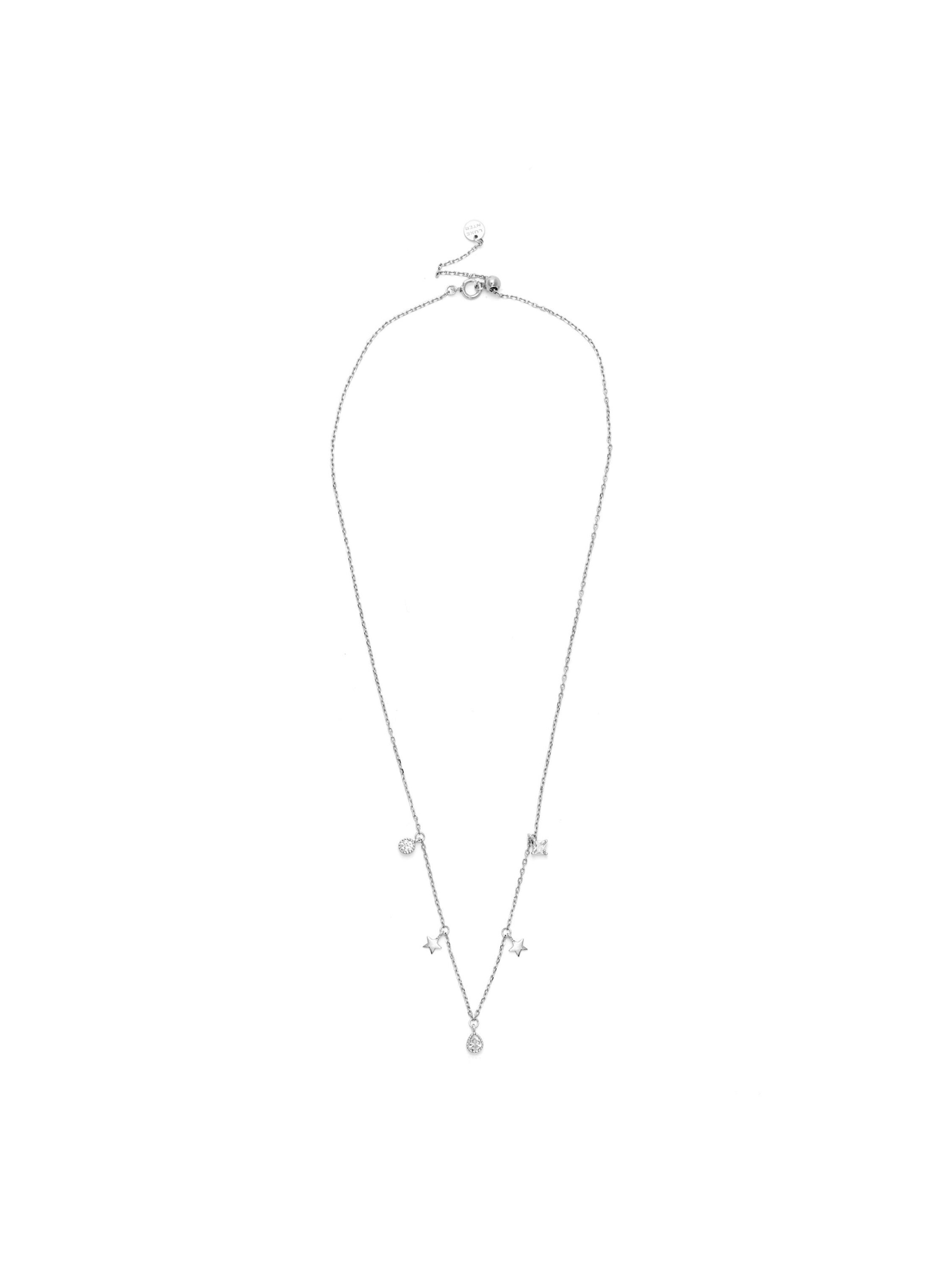 Chaîne 'Estrella' Luxenter en argent : devant