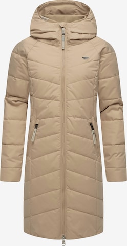 Manteau fonctionnel 'Dizzie' Ragwear en beige : devant