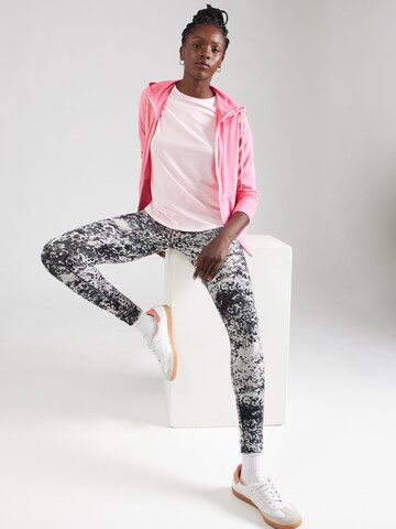 SKECHERS Athletic Zip-Up Hoodie 'GODRI SWIFT' in Pink