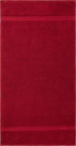 Ralph Lauren Home Towel 'AVENUE' in Red: front