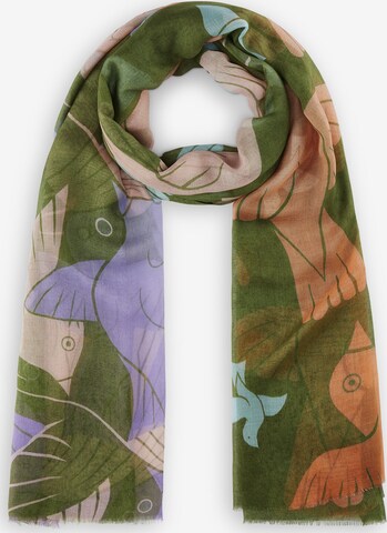 CODELLO Scarf in Green: front