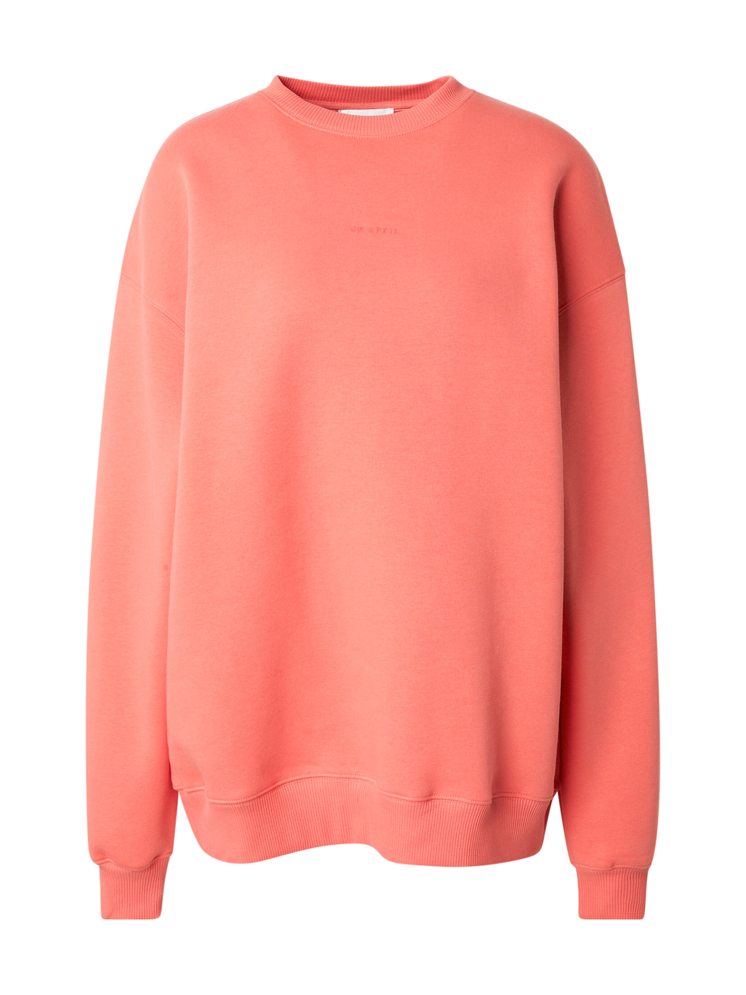 Felpa di OH APRIL in rosso: frontale