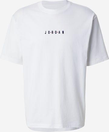 Maglietta 'AIR' di Jordan in bianco: frontale