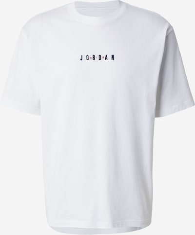 Marškinėliai 'AIR' iš Jordan, spalva – tamsiai mėlyna / vyšninė spalva / balta, Prekių apžvalga