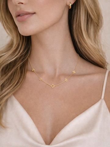 Pure Schmuck Kette 'Clover Infinity'‌‌‌‌‌ in Gold