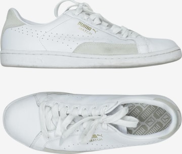 PUMA Halbschuh 44 in Weiß: Vorderseite