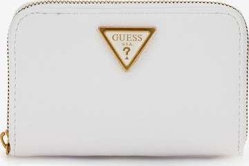 GUESS Wallet 'Cosette' in White: front