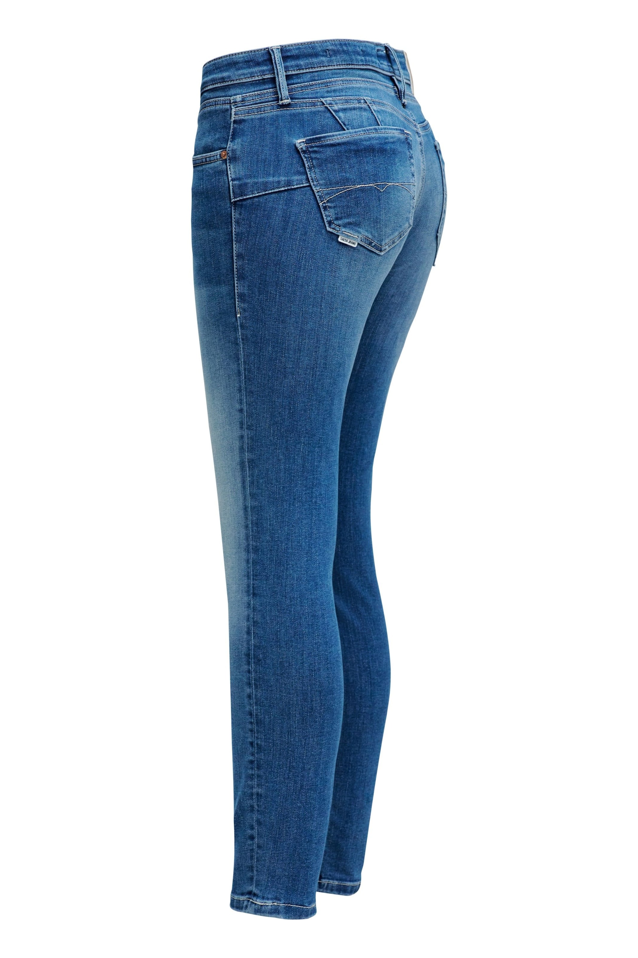 Salsa Jeans Skinny Jeans 'Wonder' in Blauw