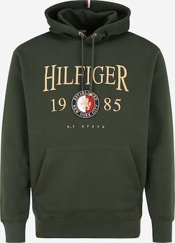Tommy Hilfiger Big & Tall - Sweatshirt em verde: frente