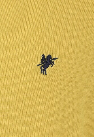 DENIM CULTURE Sweter w kolorze żółty