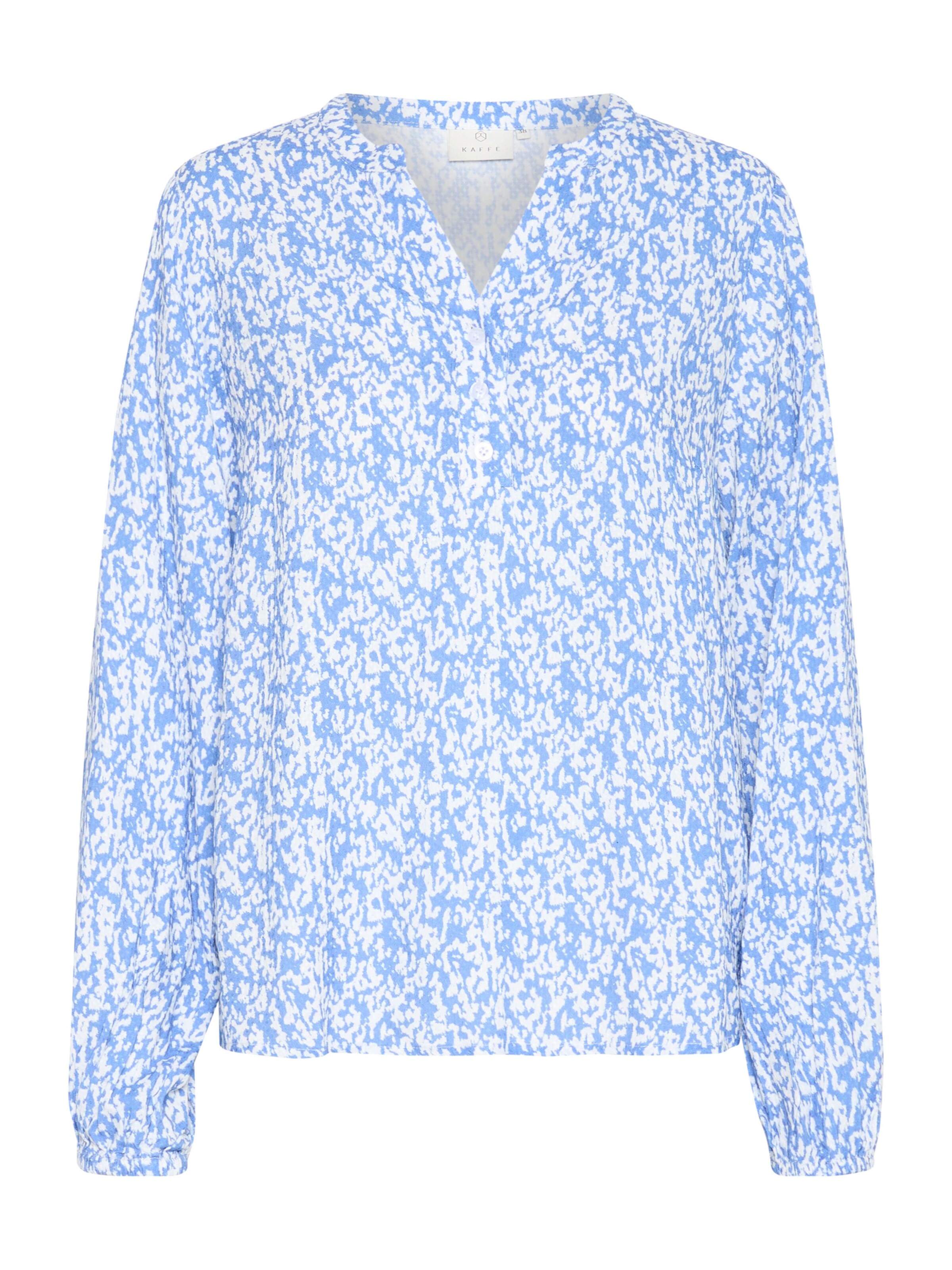 Kaffe Bluse 'KA Mathilde' in Blau: Vorderseite