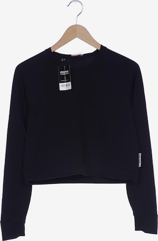 GYMSHARK Sweatshirt & Zip-Up Hoodie in S in Black: front