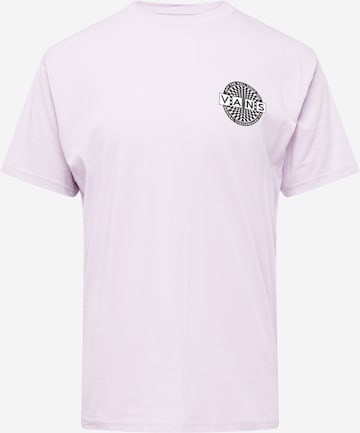 T-Shirt VANS en violet : devant