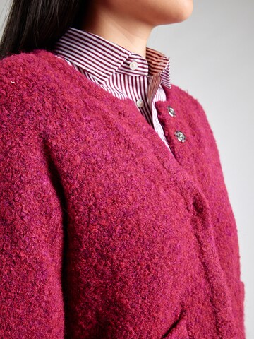 Moves Cardigan i pink