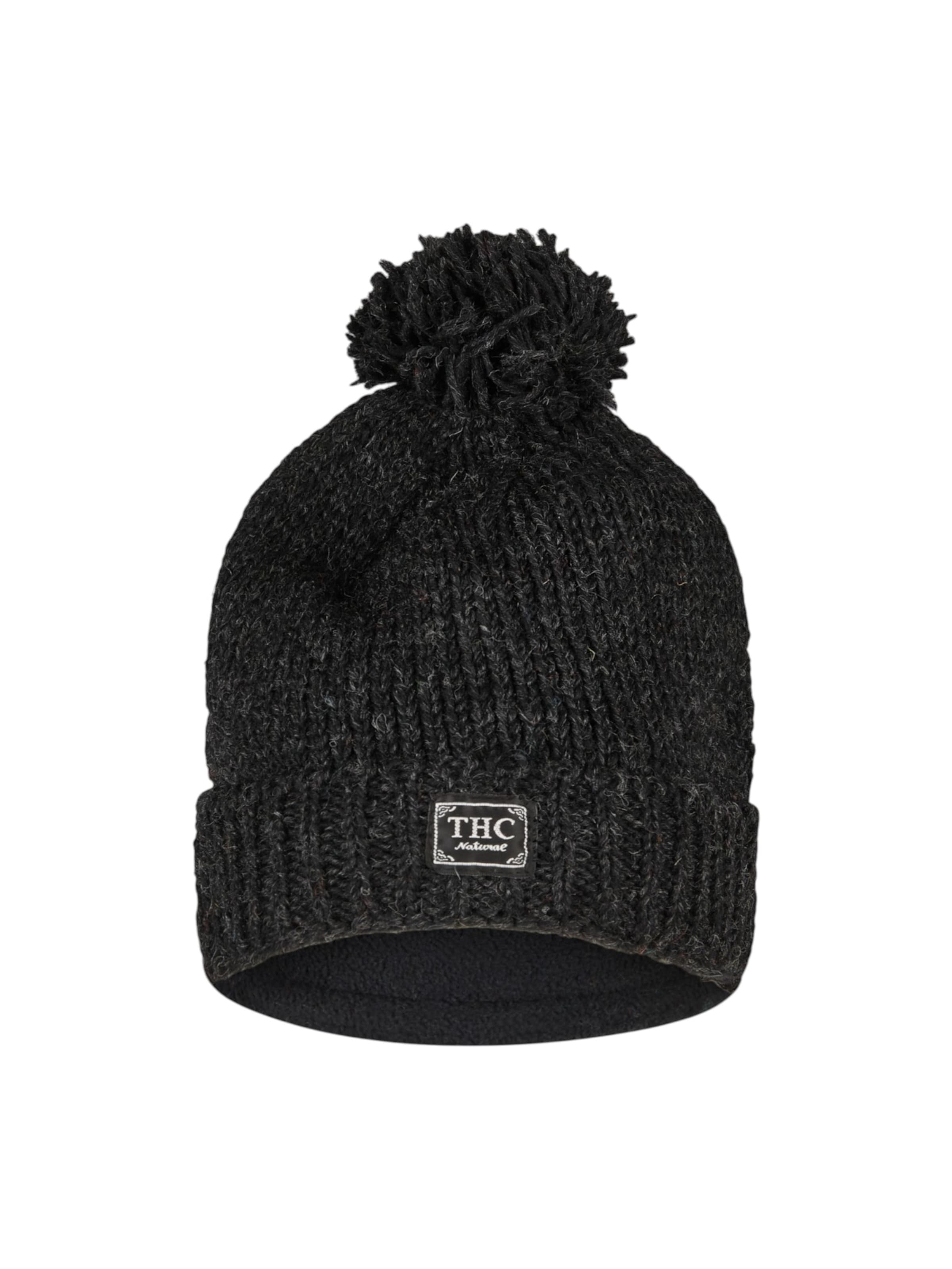 THC Natural Line Mütze 'THC 509'‌ in Grau: Vorderseite