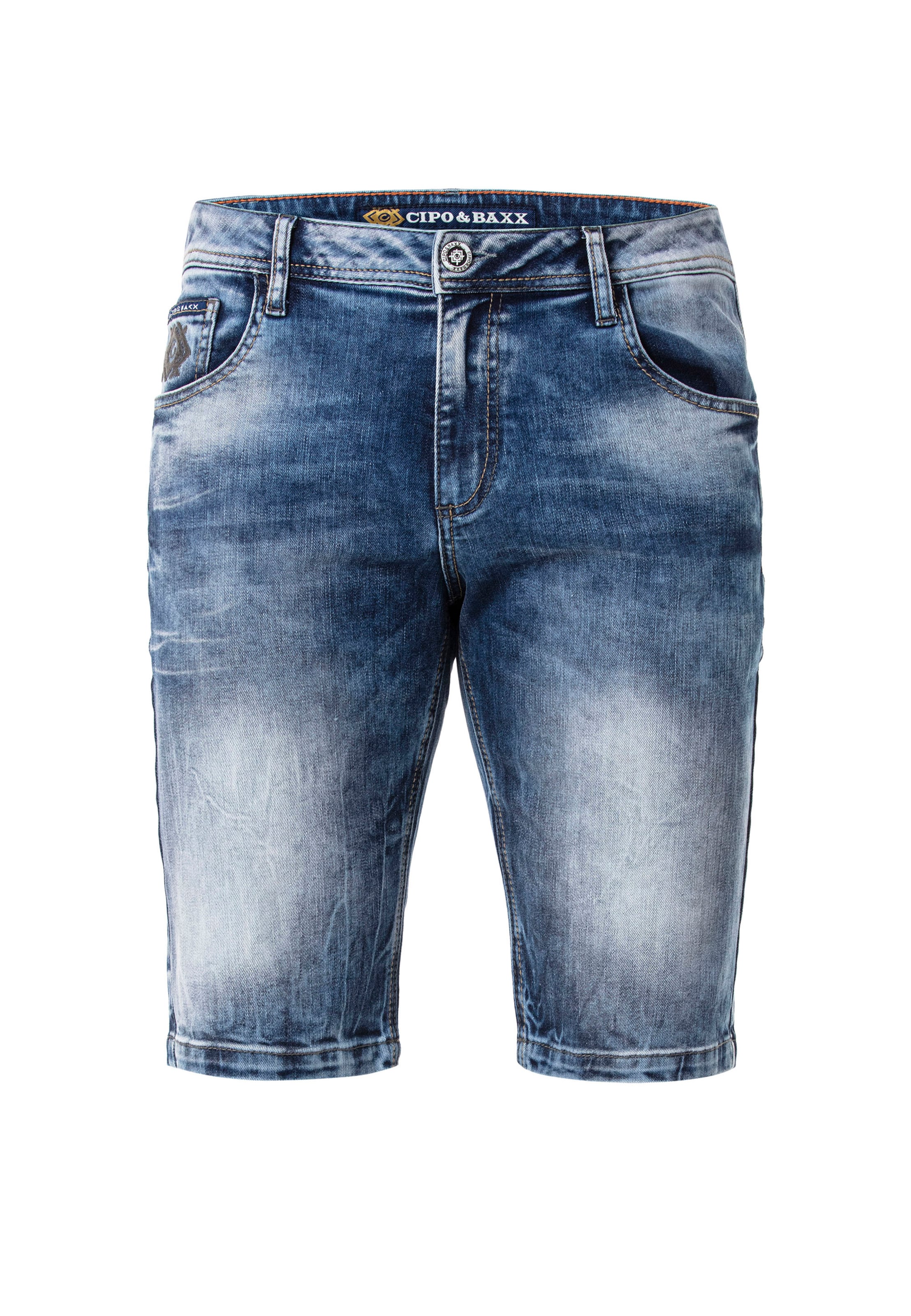 CIPO & BAXX Regular Jeans in Blau: Vorderseite