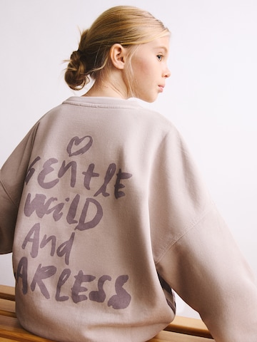 MANGO KIDS Mikina 'Zebraset' - Ružová: predná strana