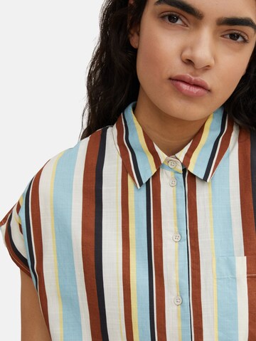TOM TAILOR DENIM Blouse in Mixed colors