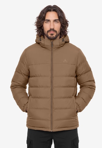 Whistler Outdoor jacket 'CARSENO' in Brown: front