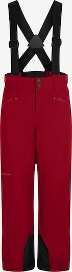 ZIENER Outdoor Pants 'AXI-Z' in 128 in Dark red / Black, Item view