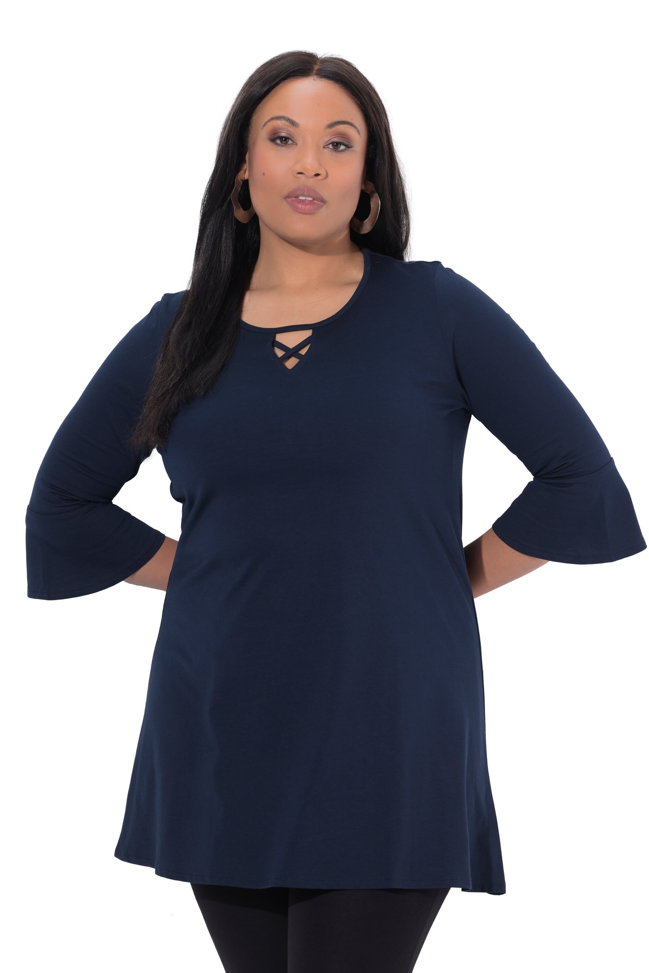 Ulla Popken Shirt in Blue: front