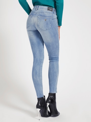 Skinny Jeans 'Curve X' di GUESS in blu