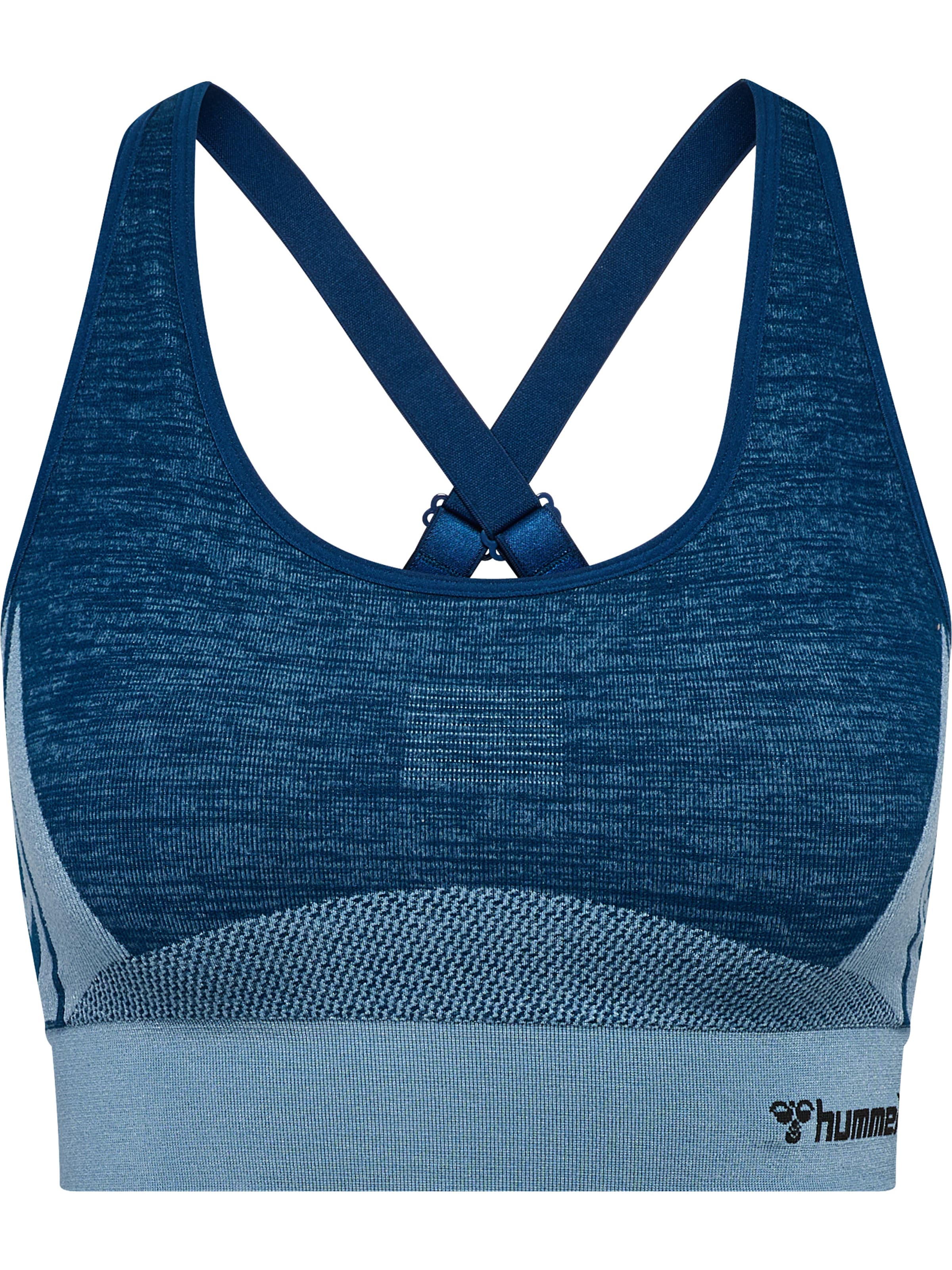 Hummel Sports Top in Blue: front